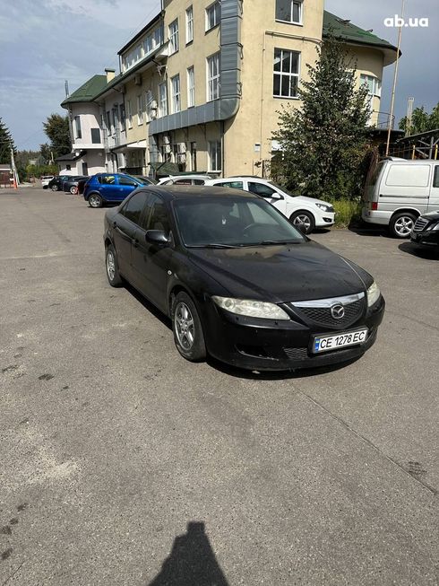 Mazda 6 2003 черный - фото 7