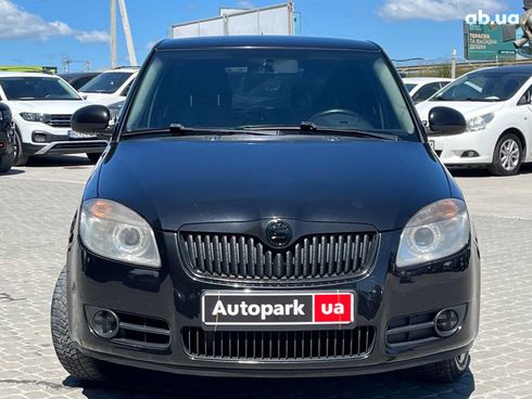 Skoda Fabia 2008 черный - фото 2