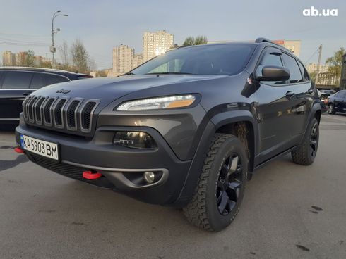 Jeep Cherokee 2014 серый - фото 11