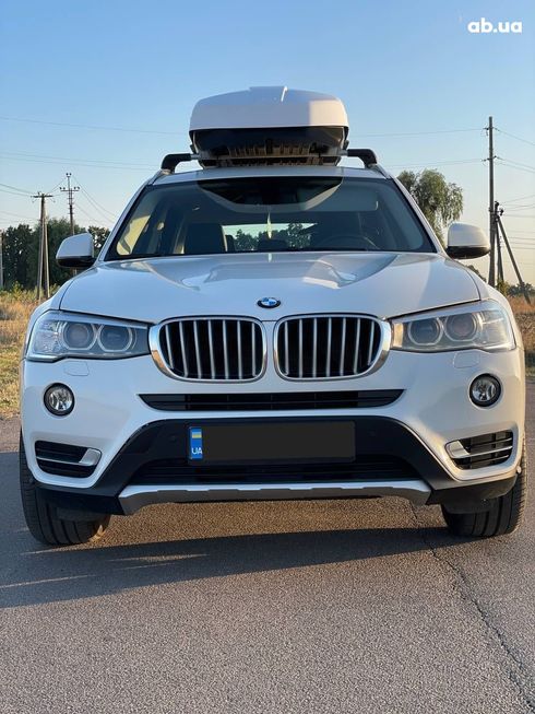 BMW X3 2016 белый - фото 4