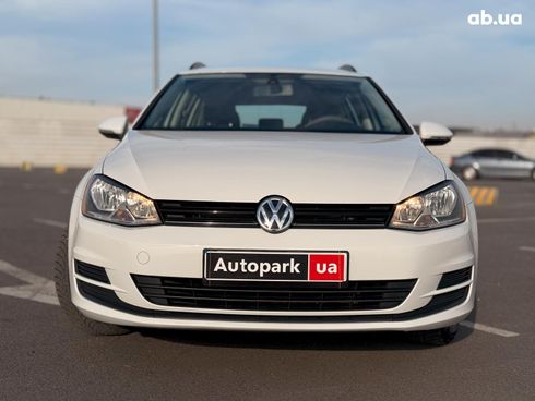 Volkswagen Golf 2016 белый - фото 2