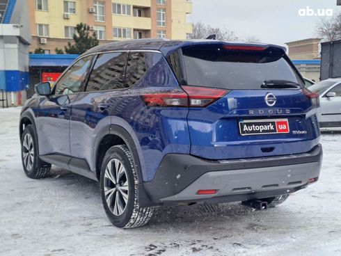 Nissan Rogue 2021 синий - фото 2