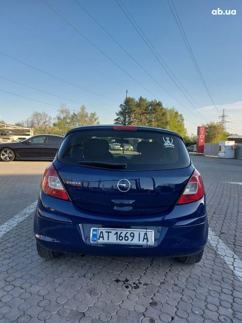 Opel Corsa 2010 синий - фото 6