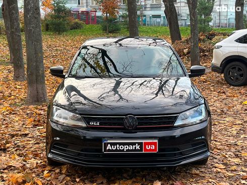 Volkswagen Jetta 2015 черный - фото 2