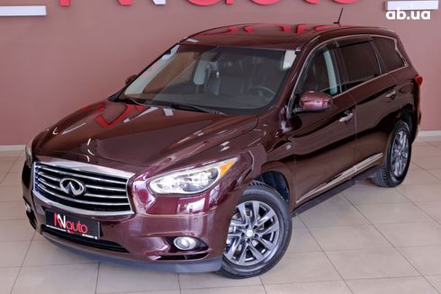 Infiniti QX60 2016 вишневый - фото 2