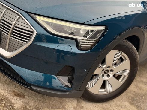 Audi E-Tron 2021 синий - фото 4