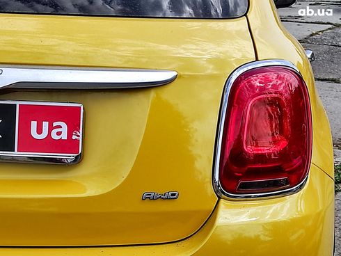 Fiat 500X 2015 желтый - фото 19