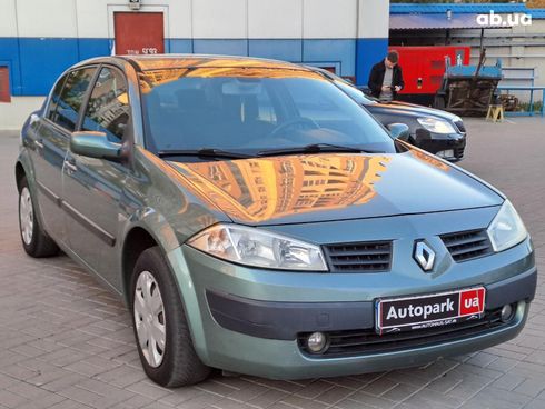 Renault Megane 2005 зеленый - фото 3