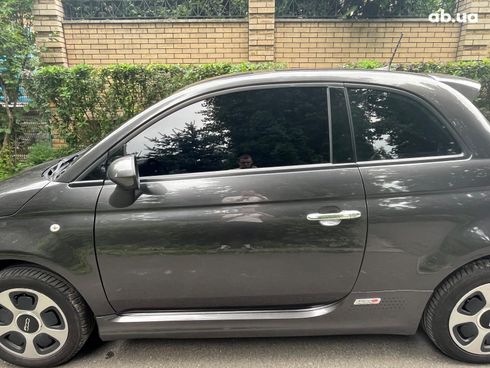 Fiat 500 2017 серый - фото 13