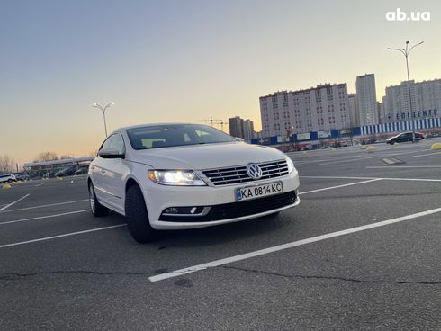 Volkswagen Passat CC 2013 белый - фото 2