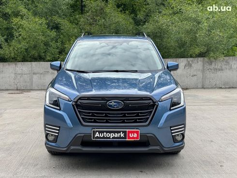 Subaru Forester 2022 синий - фото 2