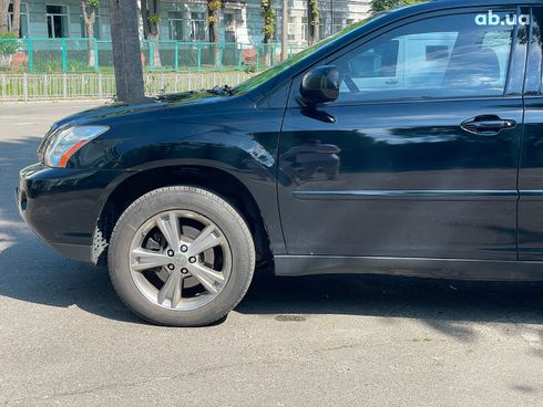 Lexus rx 400 h 2007 черный - фото 11