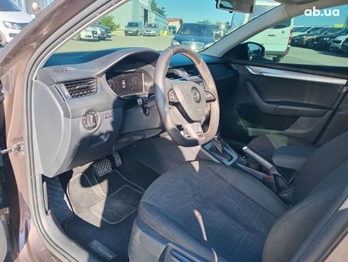 Skoda octavia a7 2017 коричневый - фото 8