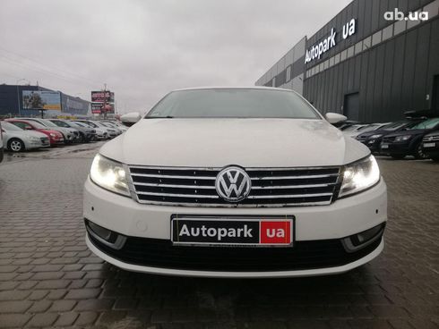 Volkswagen Passat CC 2013 белый - фото 2