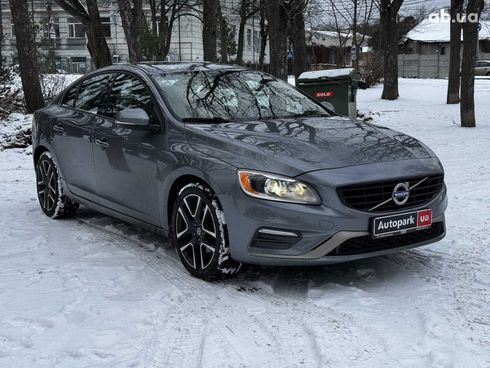 Volvo S60 2016 серый - фото 5