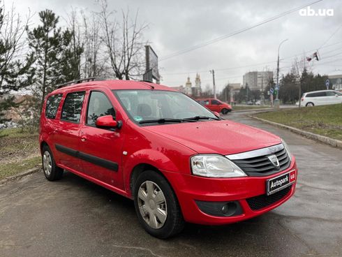 Dacia Logan 2009 красный - фото 3