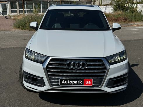 Audi Q7 2016 белый - фото 2