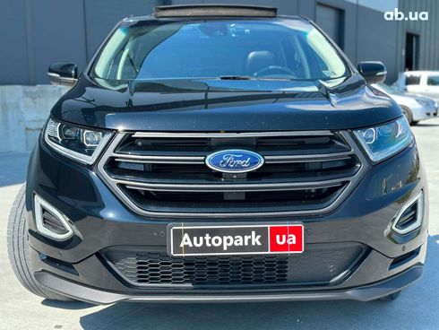 Ford Edge 2018 черный - фото 2