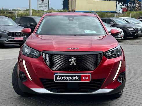 Peugeot 2008 2020 красный - фото 2