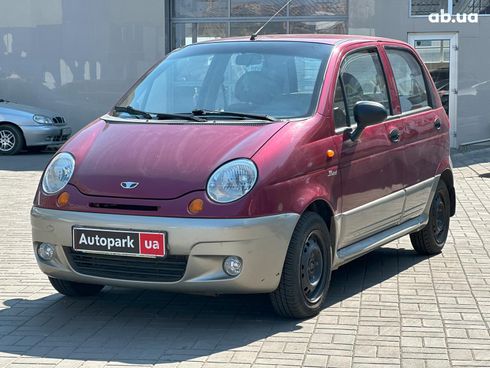 Daewoo Matiz 2008 красный - фото 2