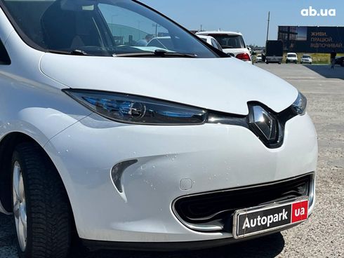 Renault Zoe 2017 белый - фото 13