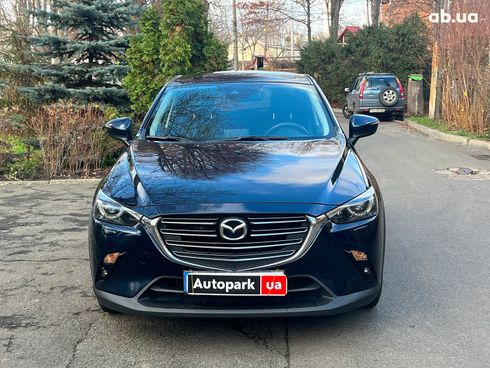 Mazda CX-3 2019 синий - фото 2