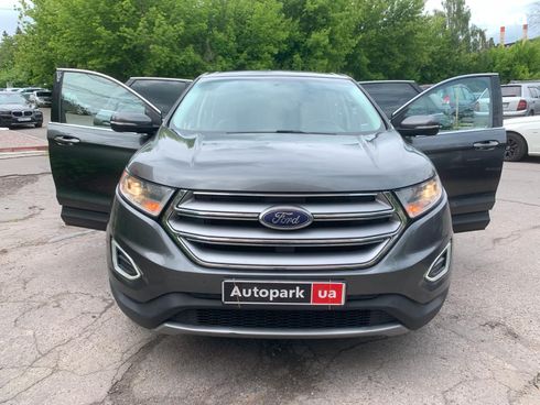 Ford Edge 2016 серый - фото 16