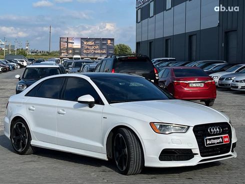 Audi A3 2016 белый - фото 3
