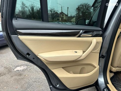 BMW X3 2014 серый - фото 13