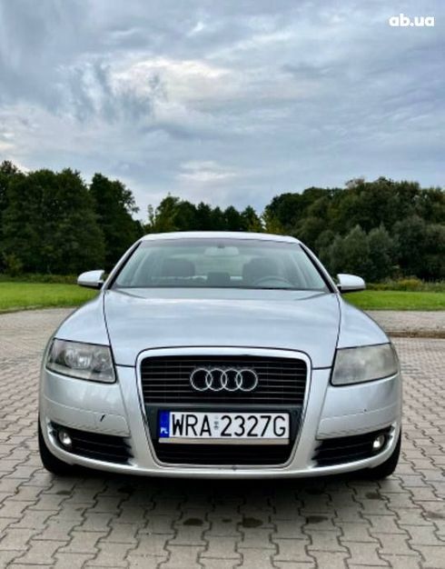 Audi A6 2006 серый - фото 2