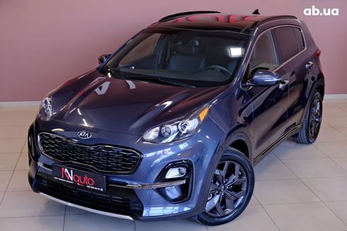 Kia Sportage 2020 синий - фото 2