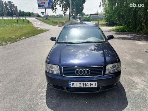 Audi A6 2002 синий - фото 8