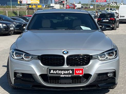 BMW 3 серия 2016 серый - фото 2