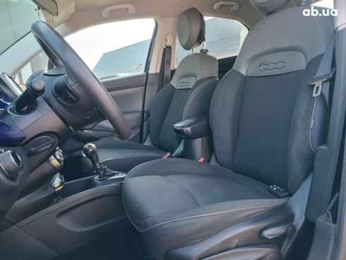 Fiat 500X 2015 синий - фото 17