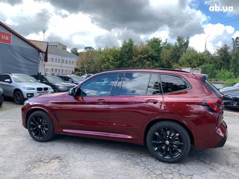 BMW X3 2022 красный - фото 7