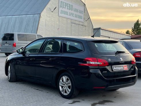 Peugeot 308 2016 черный - фото 27