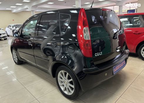 Mitsubishi Colt 2007 черный - фото 10