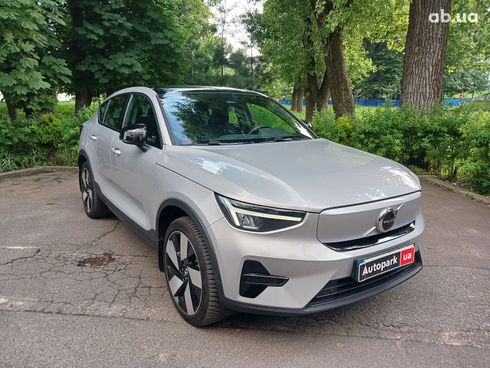 Volvo C40 2022 серый - фото 3