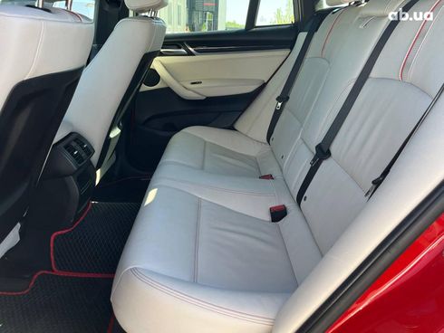 BMW X4 2015 красный - фото 37
