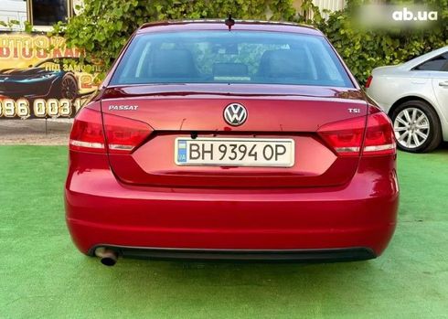 Volkswagen Passat 2014 красный - фото 7