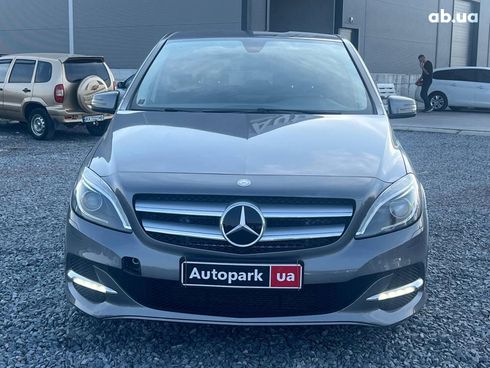 Mercedes-Benz B-Класс 2015 серый - фото 2