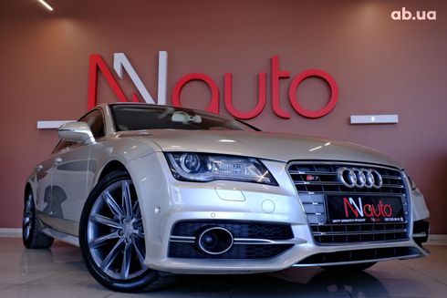 Audi A7 2011 бежевый - фото 4