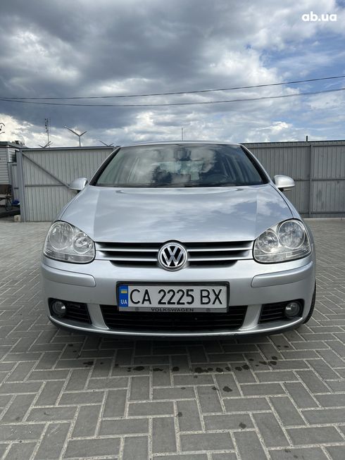 Volkswagen Golf 2007 серебристый - фото 8