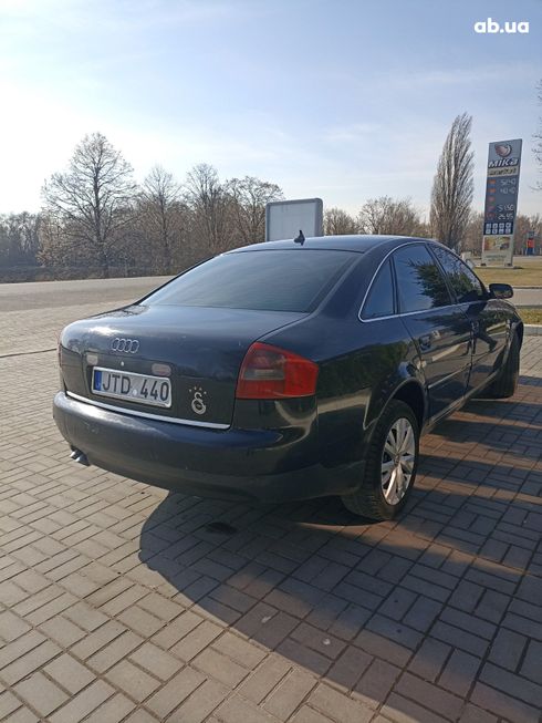 Audi A6 2002 синий - фото 14