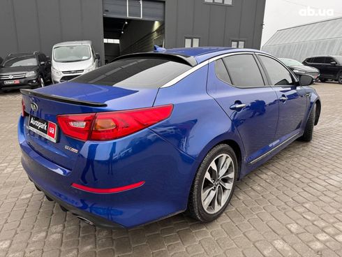 Kia Optima 2015 синий - фото 6