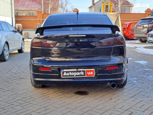 Mitsubishi Lancer 2007 черный - фото 5