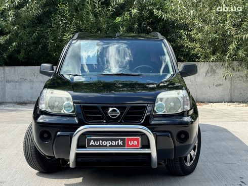 Nissan X-Trail 2003 черный - фото 2