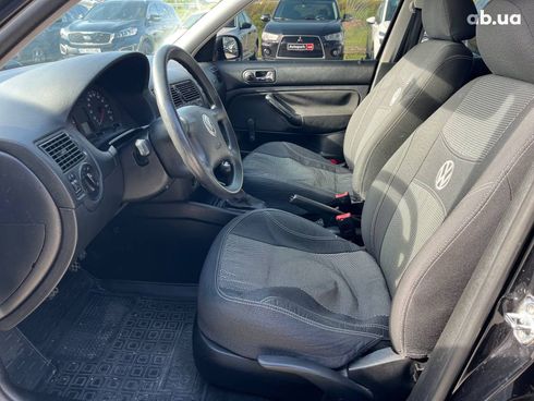 Volkswagen Golf 2001 черный - фото 7
