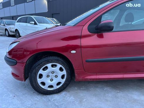 Peugeot 206 2006 красный - фото 21