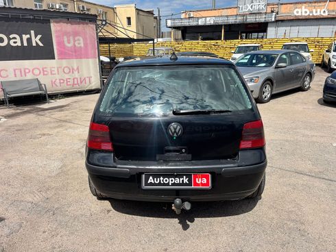 Volkswagen Golf 2000 черный - фото 4